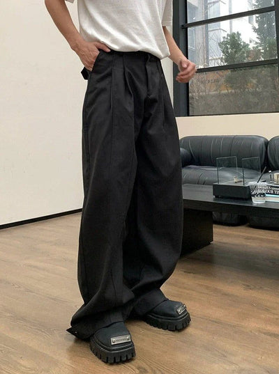 Holo Buttoned Ends Cargo Pants-korean-fashion-Pants-Holo's Closet-OH Garments