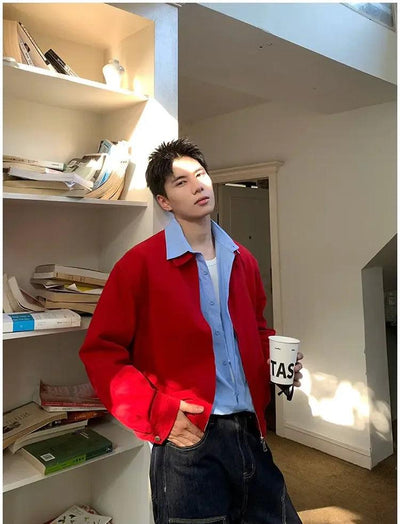 Holo Clean Fit Zipped Jacket-korean-fashion-Jacket-Holo's Closet-OH Garments