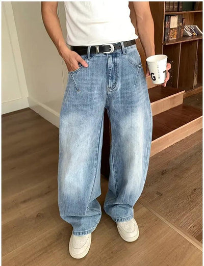 Holo Fade Highlight Wide Jeans-korean-fashion-Jeans-Holo's Closet-OH Garments