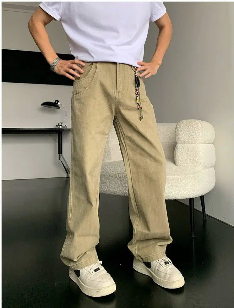 Holo Front and Back Pocket Jeans-korean-fashion-Jeans-Holo's Closet-OH Garments