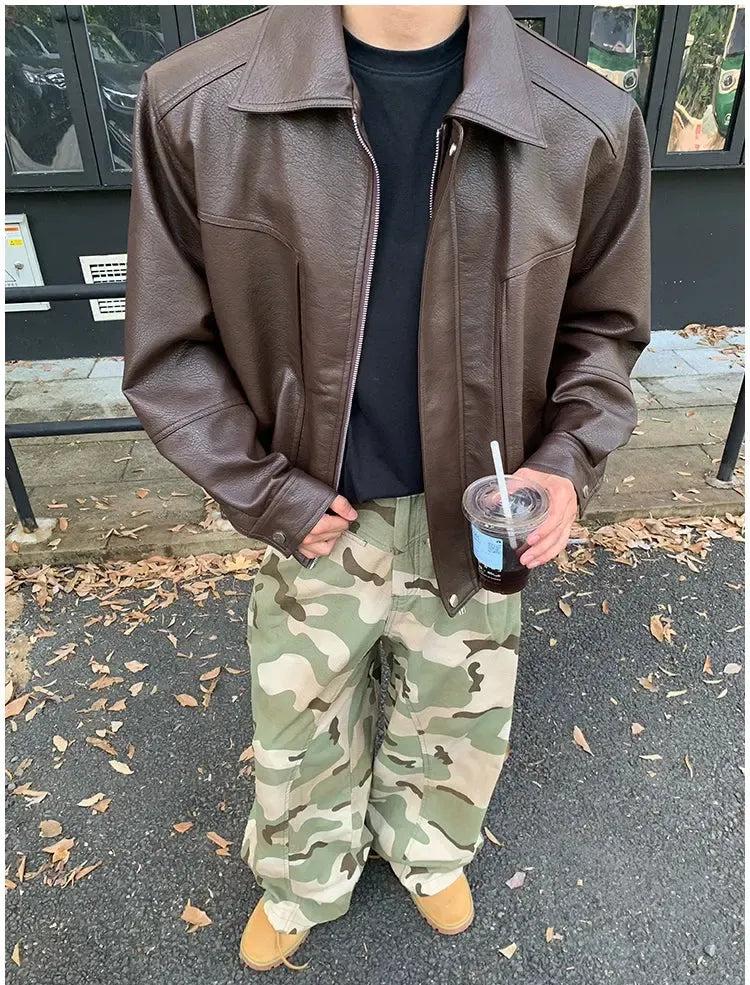 Holo Loose Camouflage Pants-korean-fashion-Pants-Holo's Closet-OH Garments