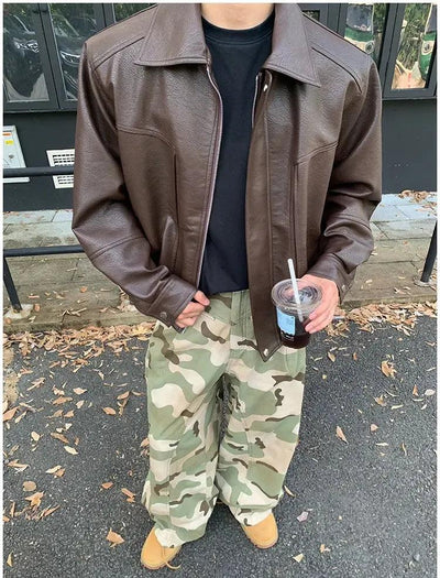 Holo Loose Camouflage Pants-korean-fashion-Pants-Holo's Closet-OH Garments