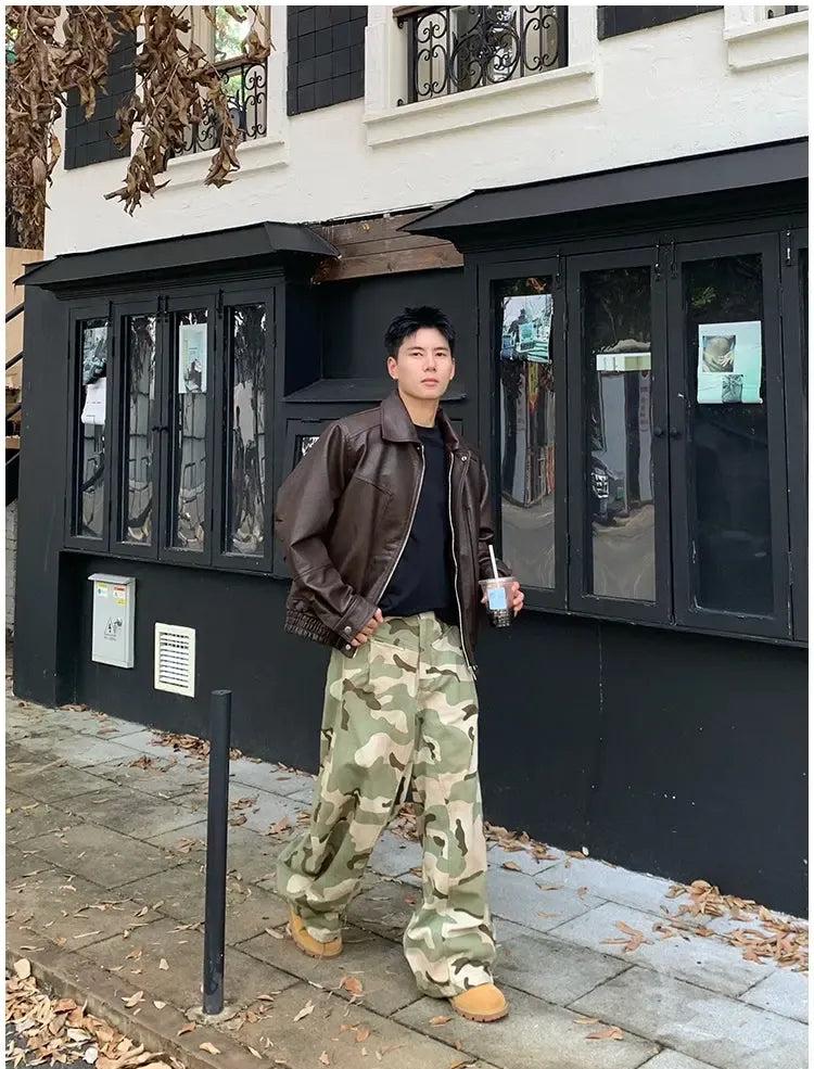 Holo Loose Camouflage Pants-korean-fashion-Pants-Holo's Closet-OH Garments