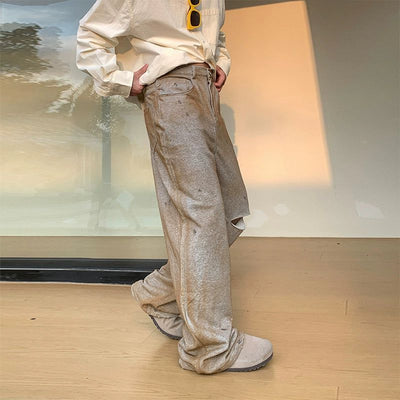Holo Ripped Fade Sweatpants-korean-fashion-Pants-Holo's Closet-OH Garments