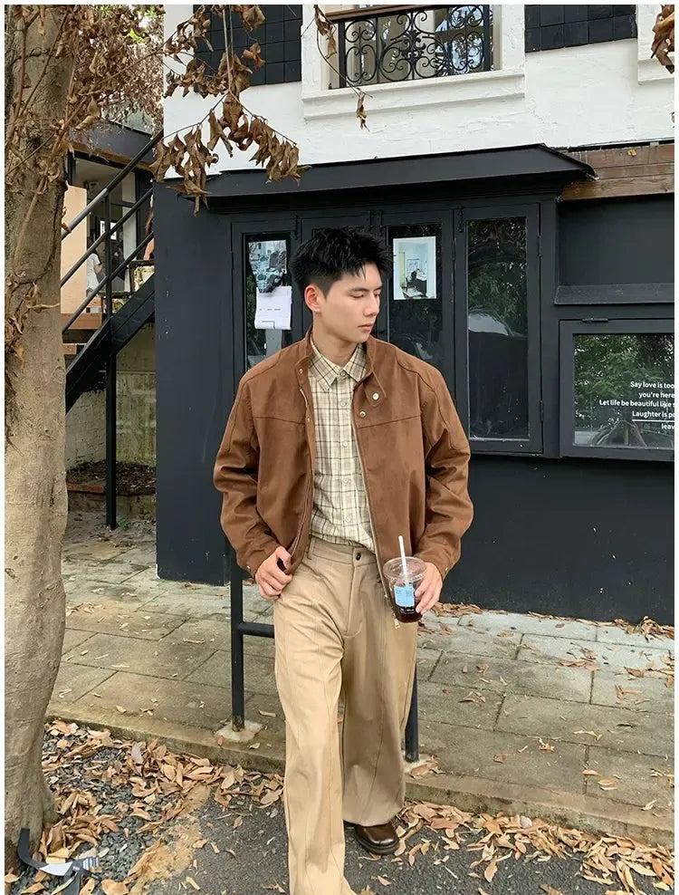 Holo Stand Collar Boxy Jacket-korean-fashion-Jacket-Holo's Closet-OH Garments
