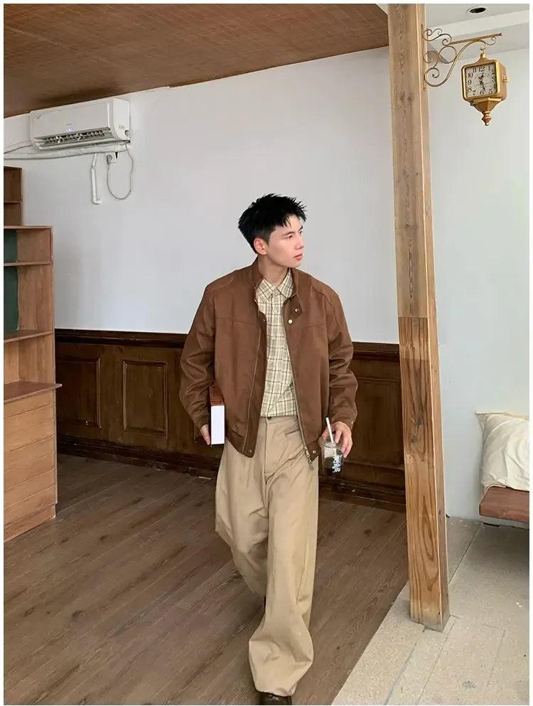 Holo Stand Collar Boxy Jacket-korean-fashion-Jacket-Holo's Closet-OH Garments