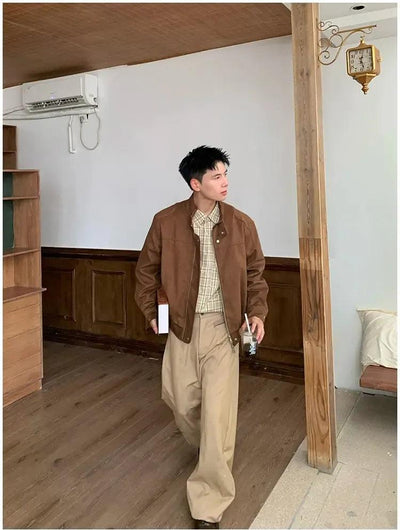 Holo Stand Collar Boxy Jacket-korean-fashion-Jacket-Holo's Closet-OH Garments