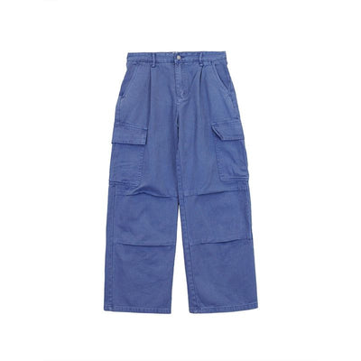 Holo Washed Workwear Cargo Jeans-korean-fashion-Jeans-Holo's Closet-OH Garments
