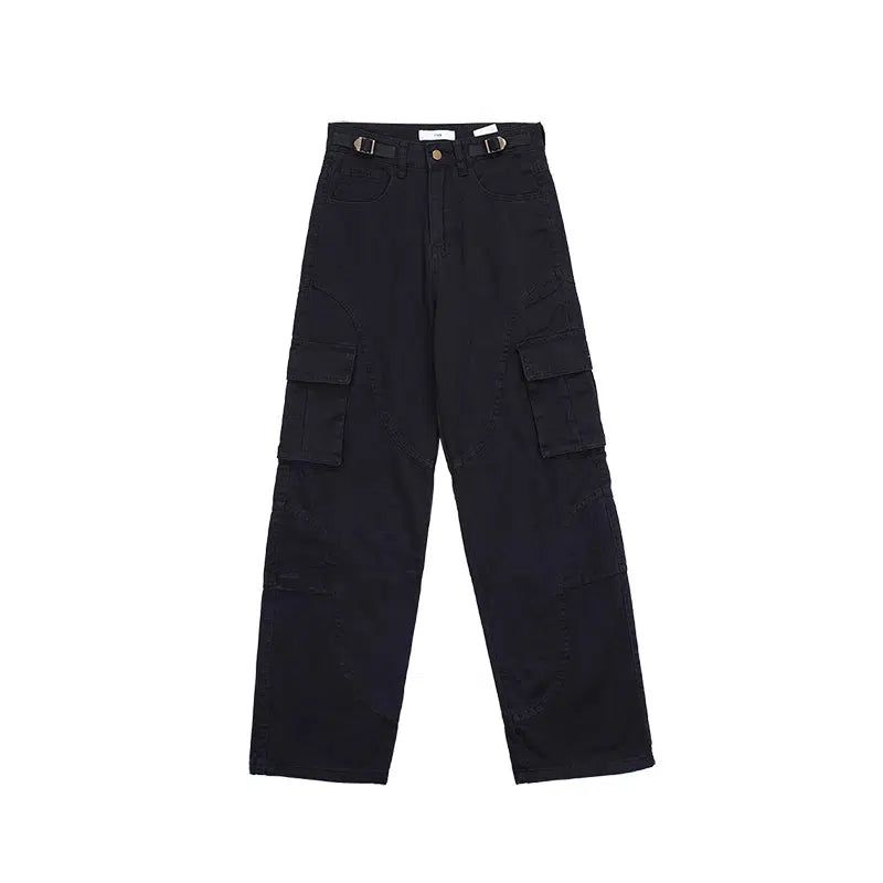 Holo Workwear Cargo Style Jeans-korean-fashion-Jeans-Holo's Closet-OH Garments