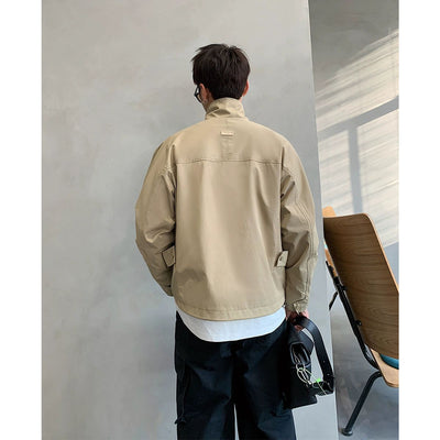 Hu Versatile High Collar Jacket-korean-fashion-Jacket-Hu's Closet-OH Garments