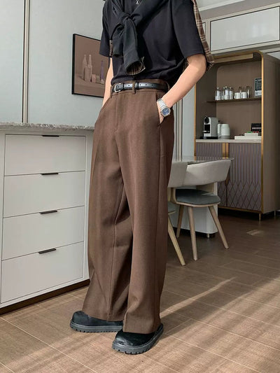 Hua Casual Drapey Straight Trousers-korean-fashion-Trousers-Hua's Closet-OH Garments