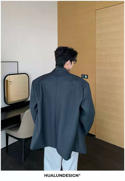 Hua Casual Smart Office Blazer-korean-fashion-Blazer-Hua's Closet-OH Garments