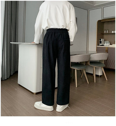 Hua Casual Wide Corduroy Pants-korean-fashion-Pants-Hua's Closet-OH Garments