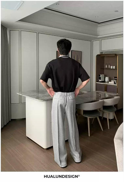 Hua Drapy Wide Comfty Pants-korean-fashion-Pants-Hua's Closet-OH Garments