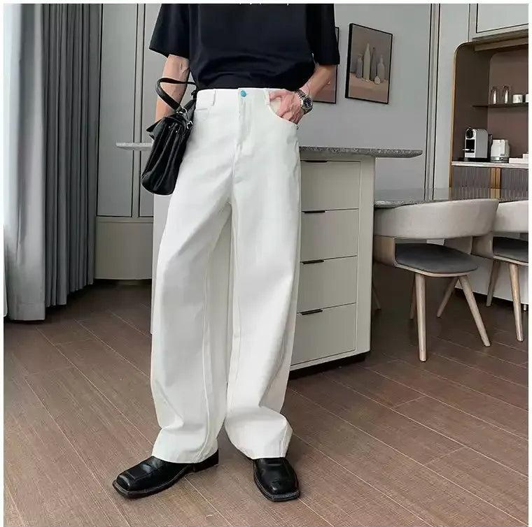 Hua Durable Straight Jeans-korean-fashion-Jeans-Hua's Closet-OH Garments