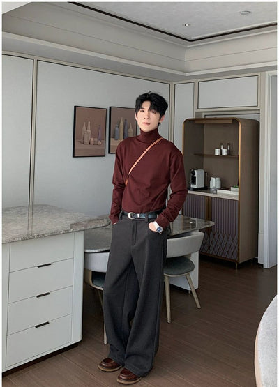 Hua Essential Lined Straight Trousers-korean-fashion-Trousers-Hua's Closet-OH Garments