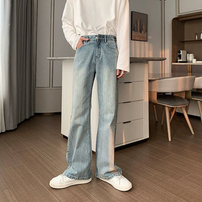 Hua Faded and Washed Jeans-korean-fashion-Jeans-Hua's Closet-OH Garments
