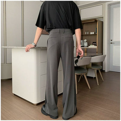 Hua Folded Detail Sides Pants-korean-fashion-Pants-Hua's Closet-OH Garments