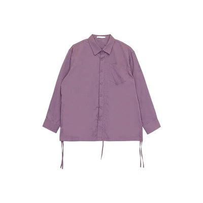 Hua Front Pocket Regular Fit Shirt-korean-fashion-Shirt-Hua's Closet-OH Garments