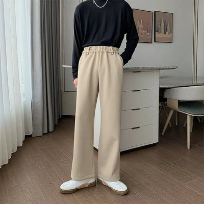 Hua Gartered Solid Color Pants-korean-fashion-Pants-Hua's Closet-OH Garments