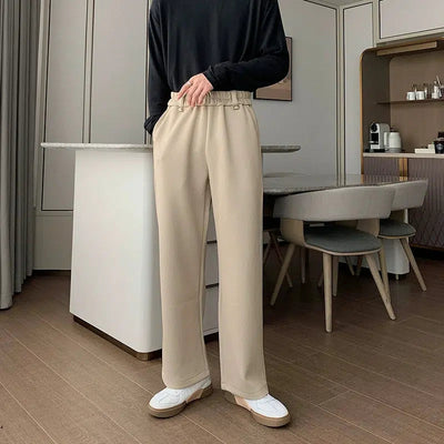 Hua Gartered Solid Color Pants-korean-fashion-Pants-Hua's Closet-OH Garments