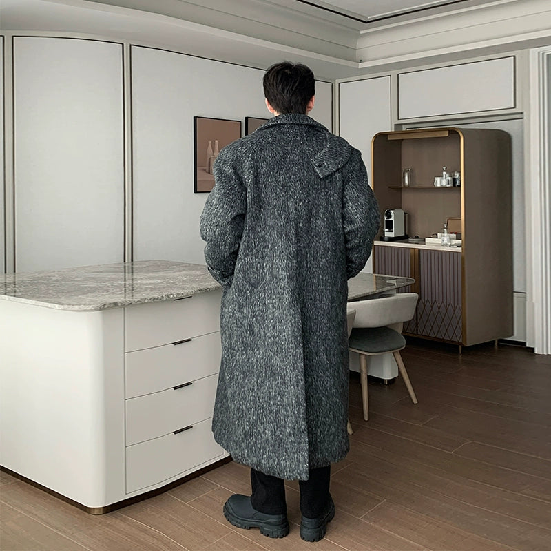 Hua Oversized Loose Woolen Long Coat-korean-fashion-Long Coat-Hua's Closet-OH Garments