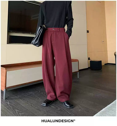 Hua Pleated Wide Leg Trousers-korean-fashion-Trousers-Hua's Closet-OH Garments