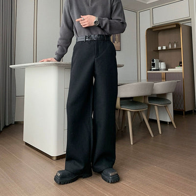Hua Sleek Waist Casual Pants-korean-fashion-Pants-Hua's Closet-OH Garments