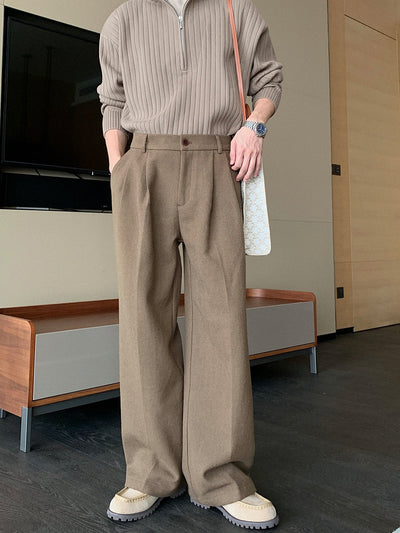 Hua Straight Loose Casual Pants-korean-fashion-Pants-Hua's Closet-OH Garments