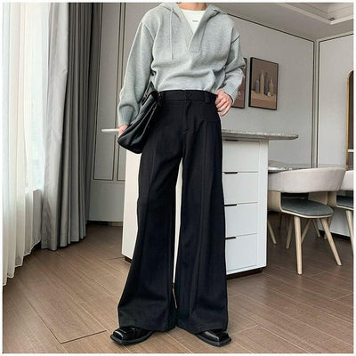 Hua Structured Straight Trousers-korean-fashion-Trousers-Hua's Closet-OH Garments