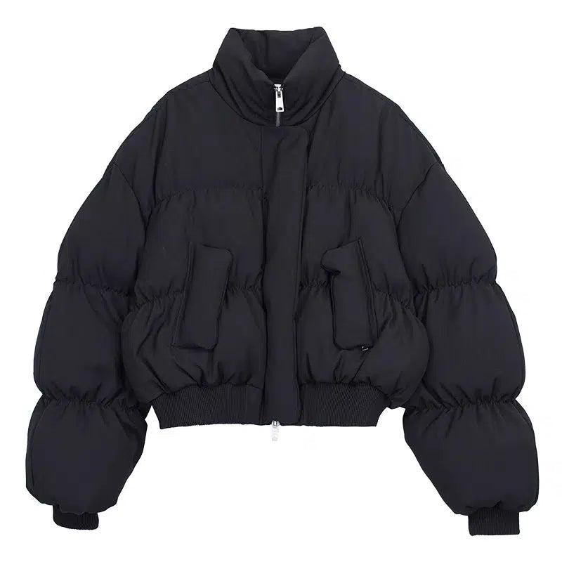 Hua Thick Classic Puffer Jacket-korean-fashion-Jacket-Hua's Closet-OH Garments