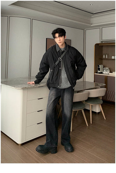 Hua Two-Piece Light Down Jacket-korean-fashion-Jacket-Hua's Closet-OH Garments