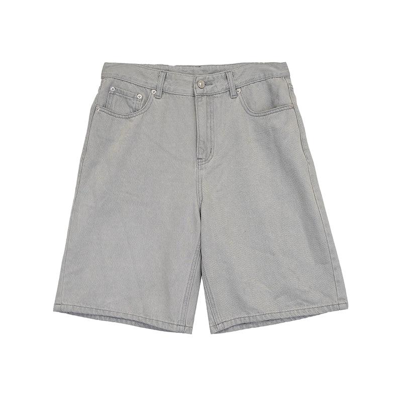 Hua Washed Denim Shorts-korean-fashion-Shorts-Hua's Closet-OH Garments