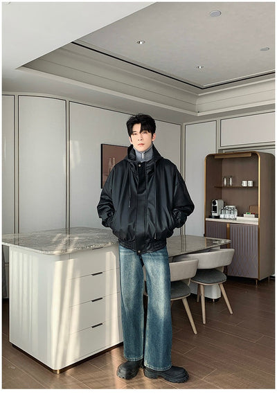 Hua Wide Subtle Frayed Jeans-korean-fashion-Jeans-Hua's Closet-OH Garments