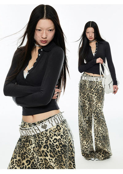 Jinn Buttoned Down Slim Fit Knitted Polo-korean-fashion-Polo-Jinn's Closet-OH Garments