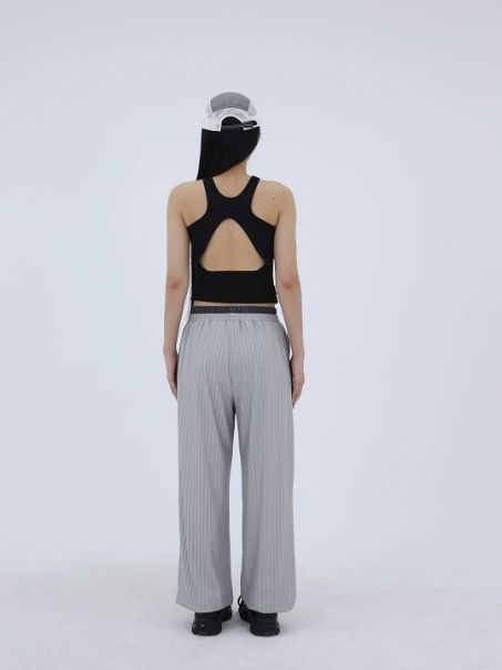 Kei Double Gartered Waist Pants-korean-fashion-Pants-Kei's Closet-OH Garments