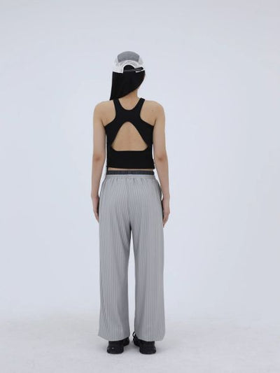 Kei Double Gartered Waist Pants-korean-fashion-Pants-Kei's Closet-OH Garments