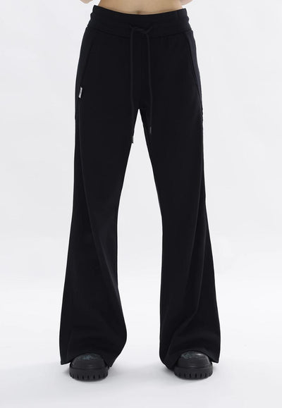 Kei Drawcord Flared Sweatpants-korean-fashion-Pants-Kei's Closet-OH Garments
