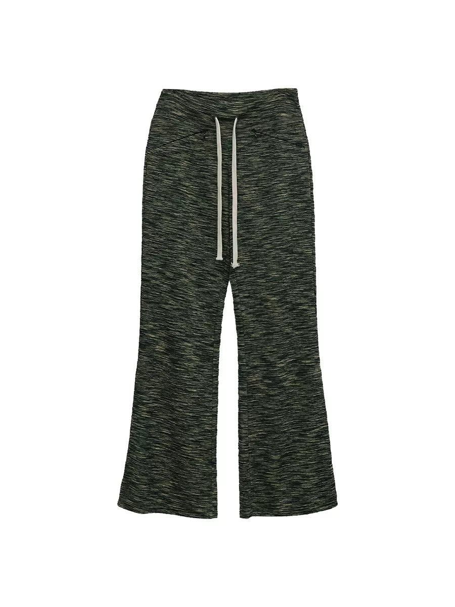 Kei Drawstring Stripes Flared Pants-korean-fashion-Pants-Kei's Closet-OH Garments
