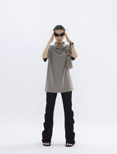 Kei Irregular Beaded Skirt Pants-korean-fashion-Pants-Kei's Closet-OH Garments
