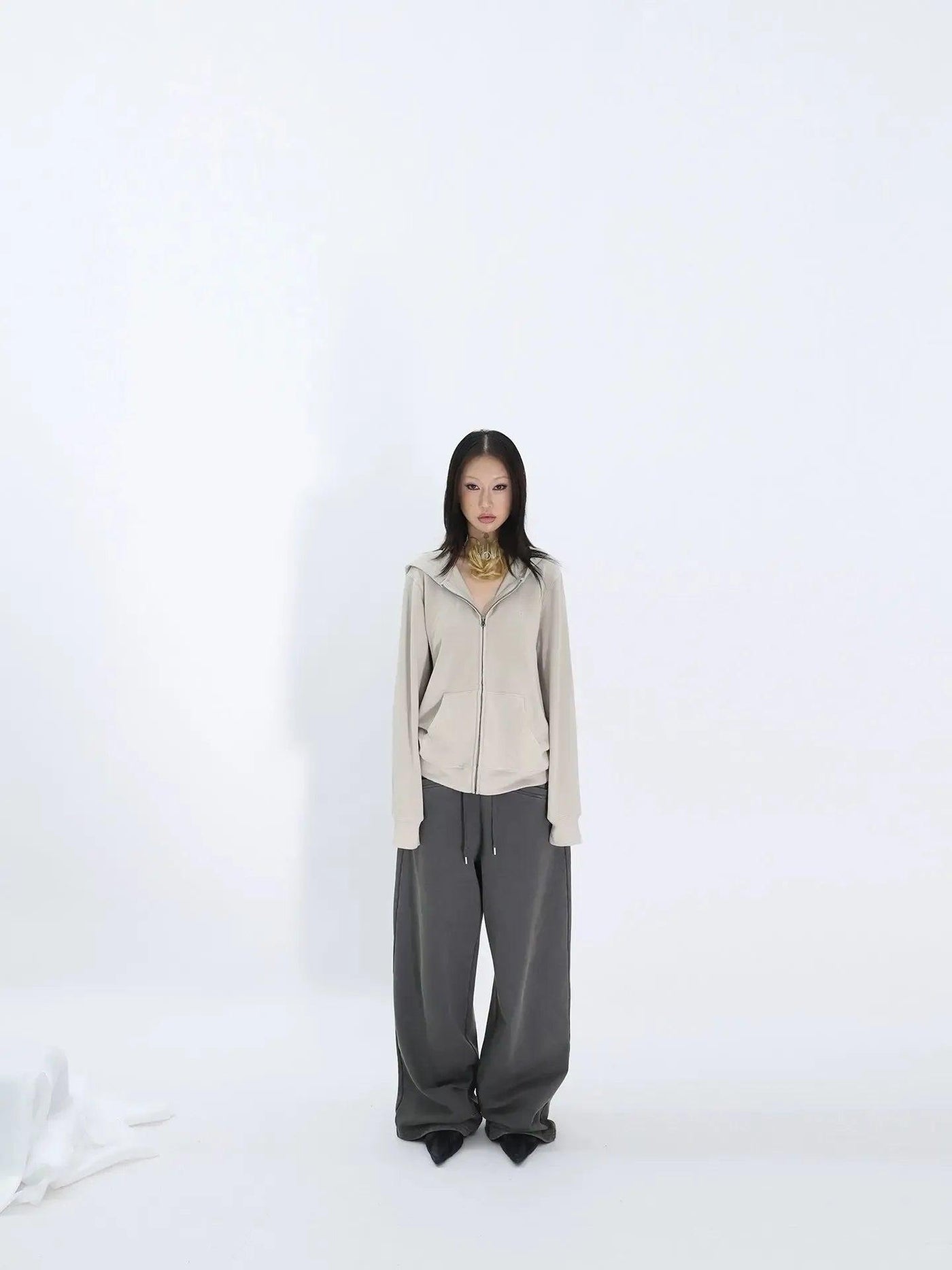 Kei Kangaroo Pocket Zip-Up Hoodie-korean-fashion-Hoodie-Kei's Closet-OH Garments