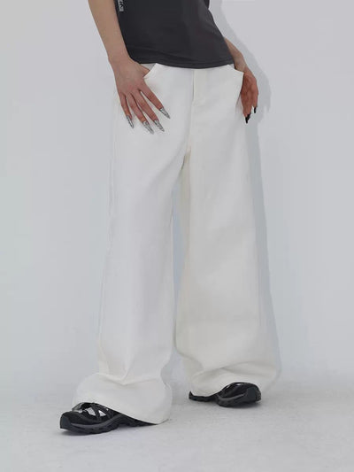 Kei Minimalist Wide-Leg Jeans-korean-fashion-Jeans-Kei's Closet-OH Garments