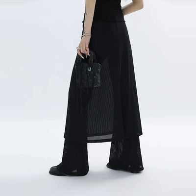 Kei See-Through Layered Flared Pants-korean-fashion-Pants-Kei's Closet-OH Garments
