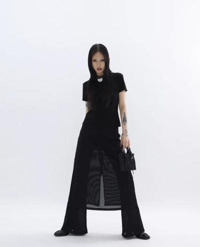 Kei See-Through Layered Flared Pants-korean-fashion-Pants-Kei's Closet-OH Garments