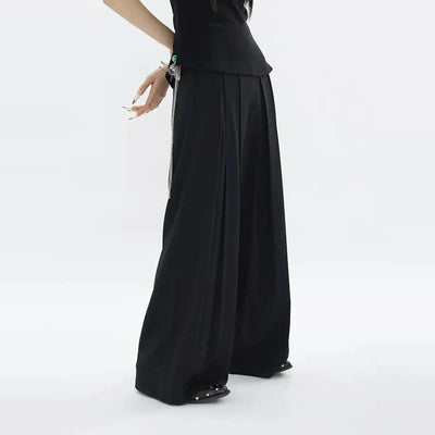 Kei Slouchy Pleated Pants-korean-fashion-Pants-Kei's Closet-OH Garments