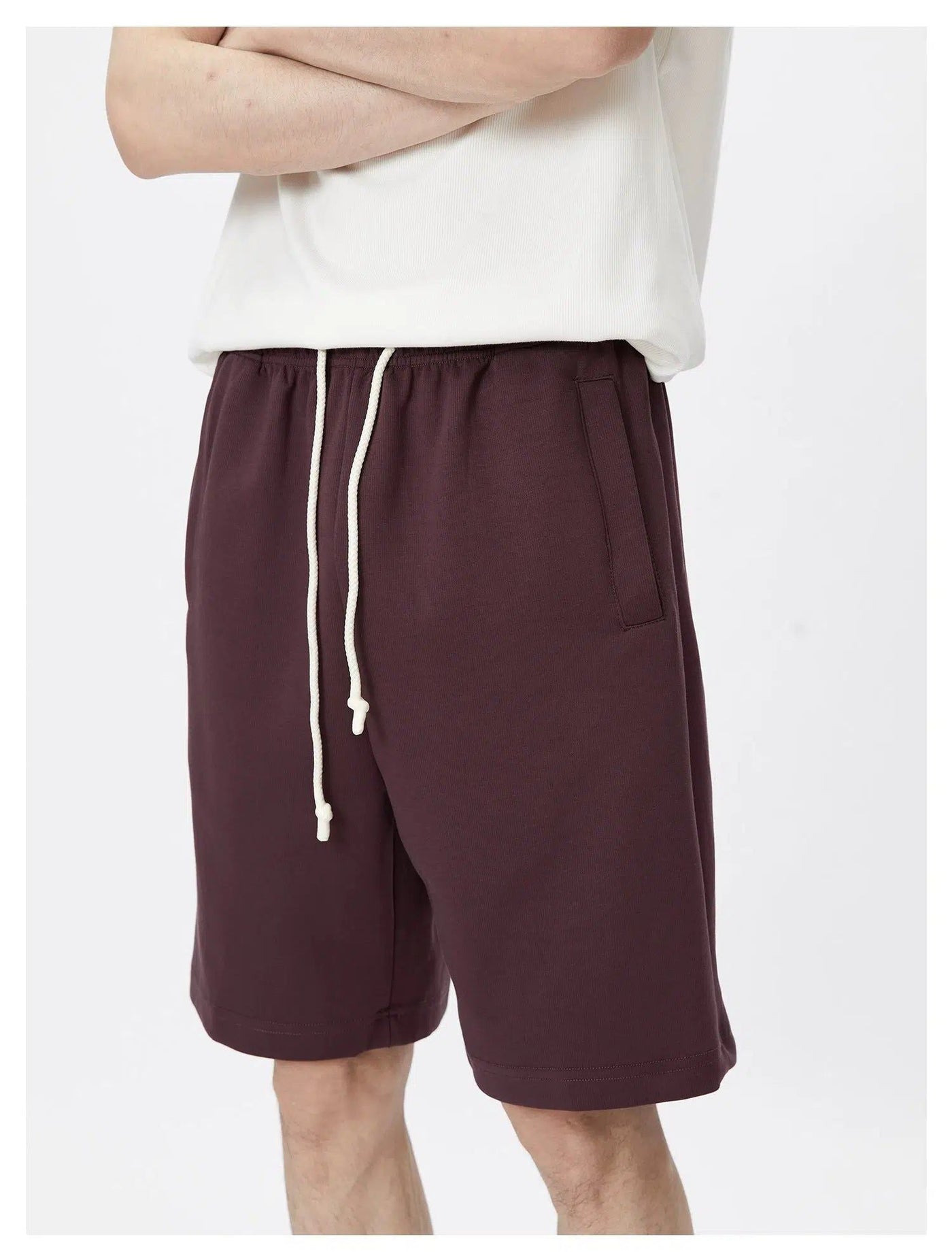 Lai Drawstring Printed Pocket Shorts-korean-fashion-Shorts-Lai's Closet-OH Garments