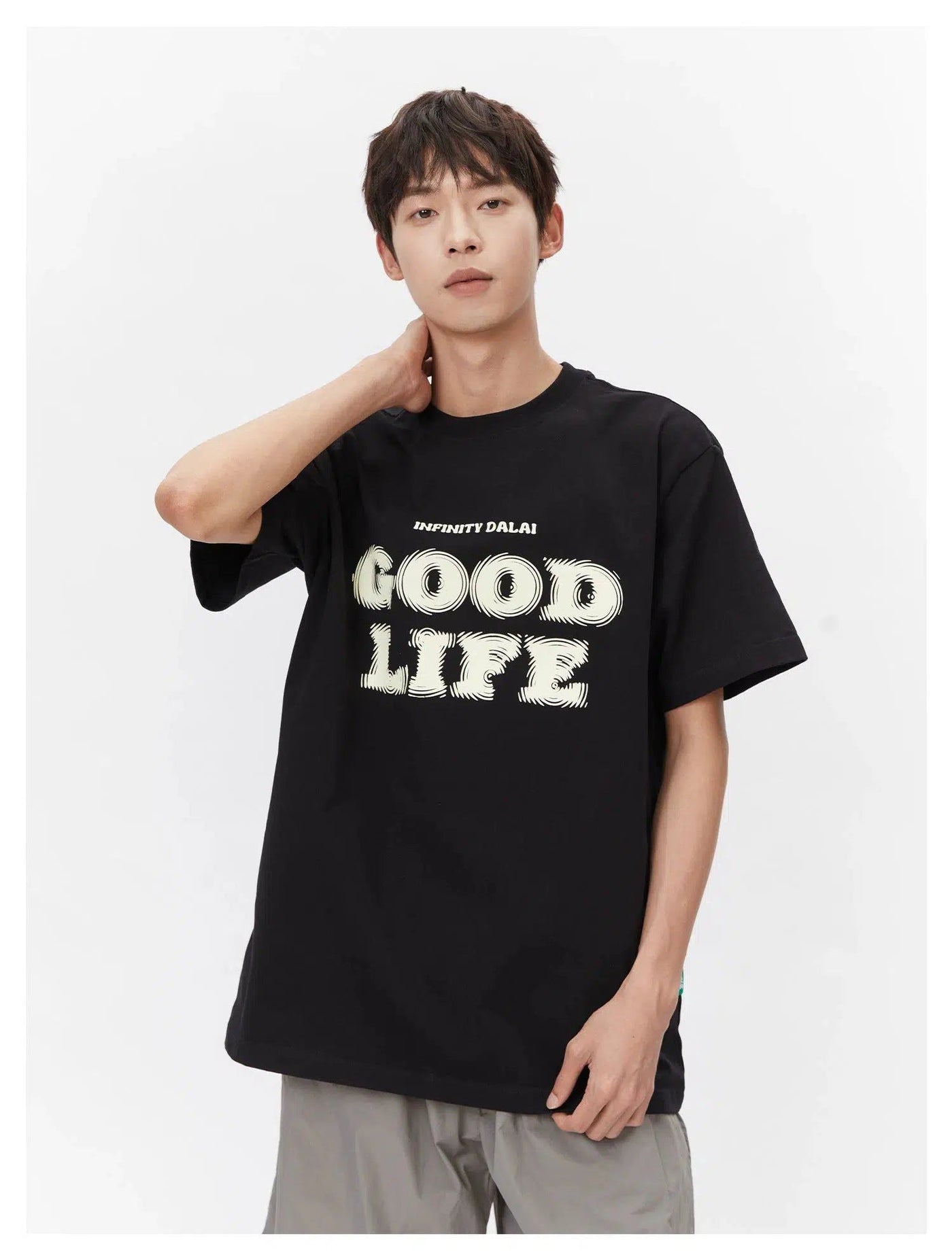 Lai Good Life T-Shirt-korean-fashion-T-Shirt-Lai's Closet-OH Garments