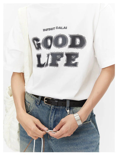 Lai Good Life T-Shirt-korean-fashion-T-Shirt-Lai's Closet-OH Garments