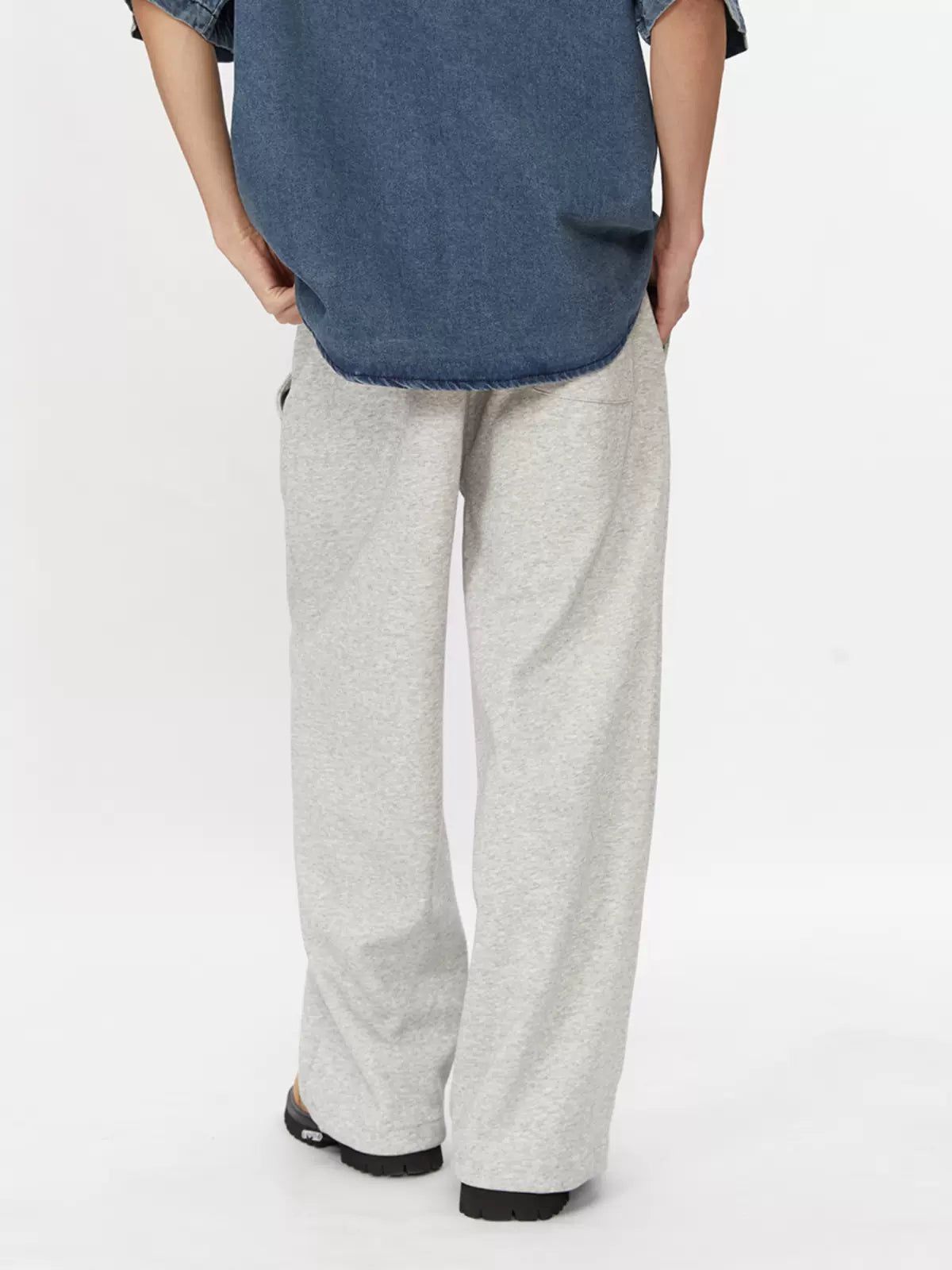 Lai Multi-Drawstring Loose Sweatpants-korean-fashion-Pants-Lai's Closet-OH Garments