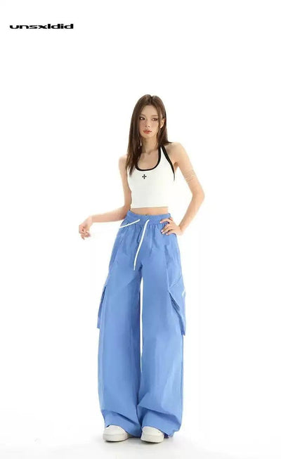 Lazy Macaron Wide Leg Pants-korean-fashion-Pants-Lazy's Closet-OH Garments